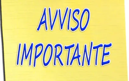 avviso importante